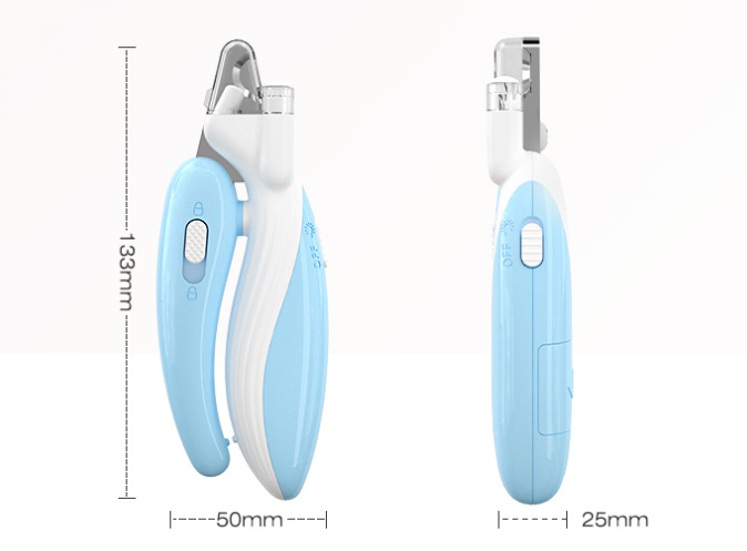 LED Light Pet Nail Grinder - product shot