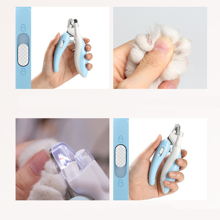 LED Light Pet Nail Grinder - color options