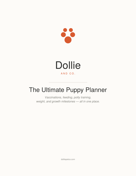 The Ultimate Puppy Planner