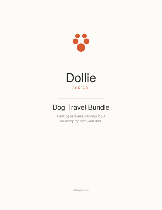 Dog Travel Bundle